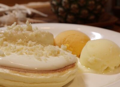 マカダミアナッツパンケーキ