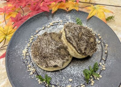 ほうじ茶ティラミスパンケーキ